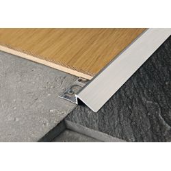 Proslider Übergangsprofil Aluminium H=10mm L=2,7m