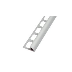Techniprofile eloxiertes Aluminium abgerundet H=10mm L=2,5m