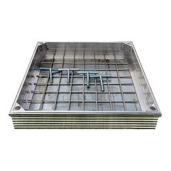 Technicel® Schachtabdeckung befliesbar Aluminium 900x900x80mm NORM