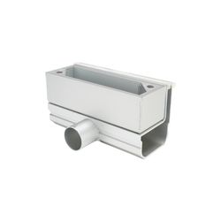 Technicel® Drainline Aluminium Terrasse Inspektionsklappe mit horizontalem Auslauf 50mm