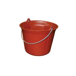 Baueimer rot 11l