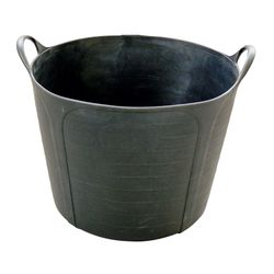 Solid Gummischale schwarz 40l