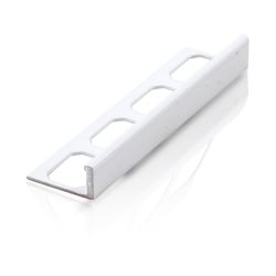 Techniprofile Aluminium weiß lackiert H=8mm L=2,7m