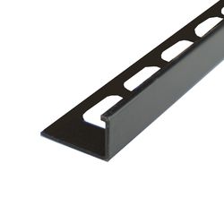 Techniprofile Aluminium schwarz lackiert H=12,5mm L=2,5m