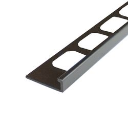 Techniprofile Aluminium schwarz lackiert H=6mm L=2,5m