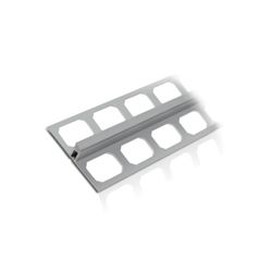 Techniprofile Dehnungsfugenprofil PVC hellgrau H=12,5mm Sichtbreite=5mm L=2,5m