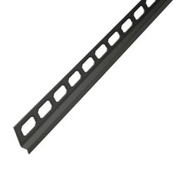 Technicel® Duschprofil Edelstahl schwarz für Boden links 2% h1=11mm h2=32mm L=1,48m