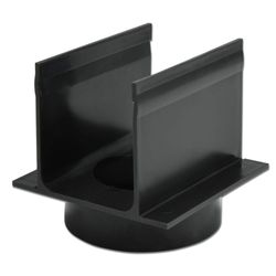 Technicel® Outdoor-Drain 65x100 Verbindungsstück mit Ablauf 80mm
