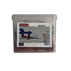 Technicel® DLS Kit 3-12mm 2mm (100 Clip + 100 Keile + Zange)