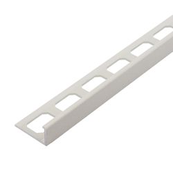Techniprofile Aluminium Strukturlackierung Dolomit H=10mm L=2,50m