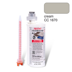 Akemi CC1670 crème Colour Bond Cartouche Epoxyacrylat (cfr. 960 sandgrau)