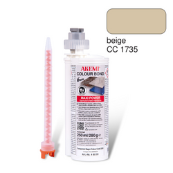 Akemi CC1735 beige 1 Colour Bond Cartouche Epoxyacrylat (cfr. 923 bambus)