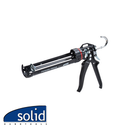 Soft-press siliconenpistool zwart 310ml (ex CX 850375)