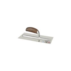 Taloche en acier inoxydable avec poignée en plastique 280x130x0,7 mm
