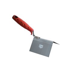 Truelle d'angle en acier inoxydable angle extérieur soft grip 110x75x75 mm
