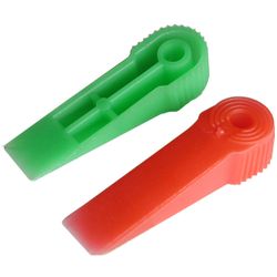 Raimondi coins grande taille (rouge / vert) 40x9x8 mm 200 pièces