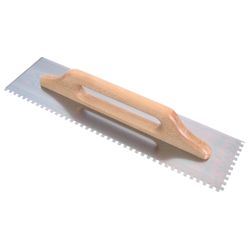 Peigne à colle / Taloche crantée Raimondi grande taille 6x6 mm 480x130 mm