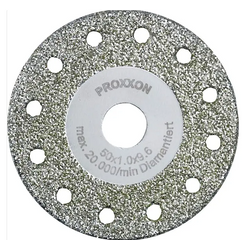 Proxxon Doorslijp- en profileerschijf met diamant erop 50 x 2,1 x 9,6 mm voor LHW + LHW/A